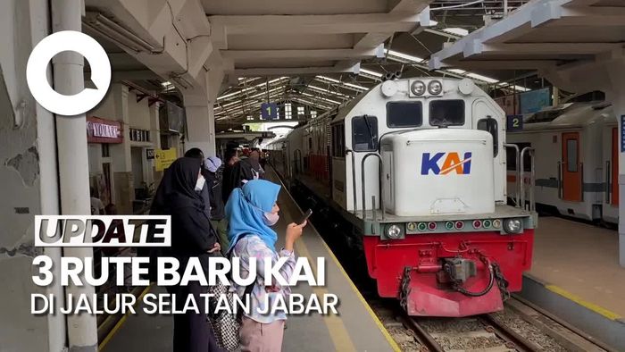 PT KAI Resmikan 3 Rute Perjalanan Baru di Jalur Selatan Jawa Barat