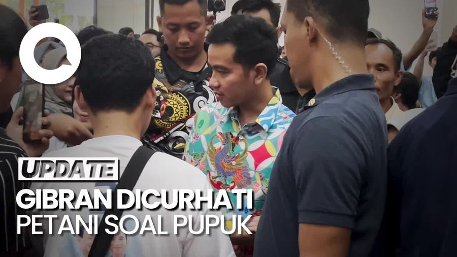 Bertemu Influencer hingga Petani, Gibran Dicurhati Keluhan soal Pupuk