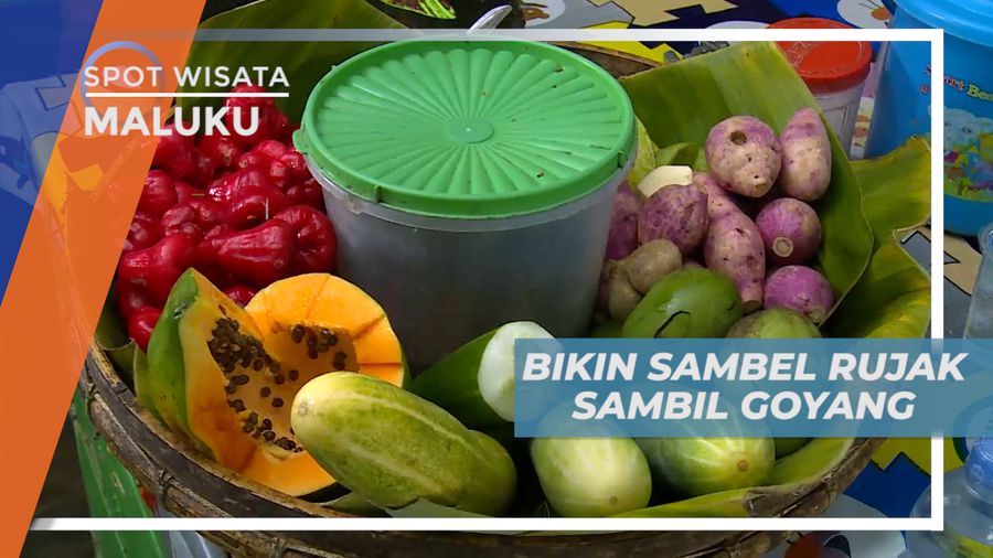 Belajar Membuat Sambal Rujak Khas Ambon Manise, Maluku