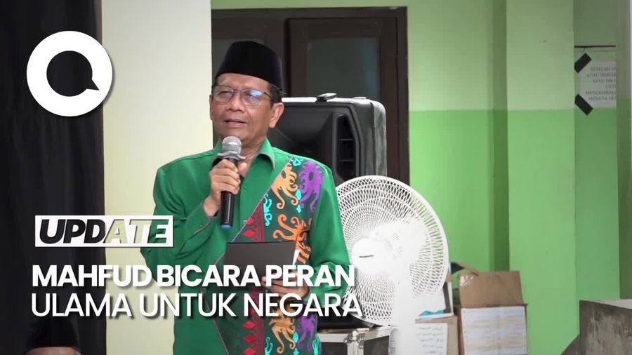 Mahfud Cerita NKRI Lahir Berkat Peran Para Ulama