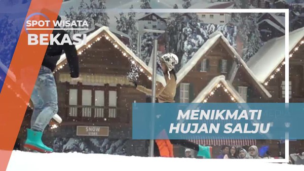 Merasakan Suasana Hujan Salju di Trans Snow World Bekasi 