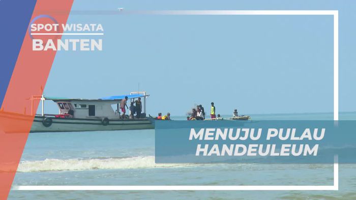 Naik Speedboat Selama Tiga Jam Menuju Pulau Handeuleum Banten