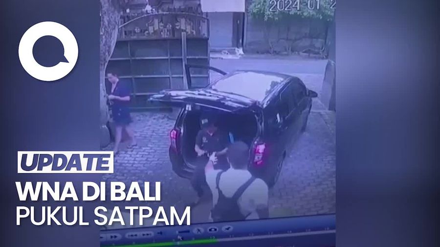 Polisi Buru WNA di Bali yang Pukuli Satpam hingga Gigi Copot