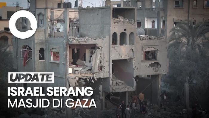 Israel Gempur Masjid di Rafah Gaza, 5 Orang Tewas