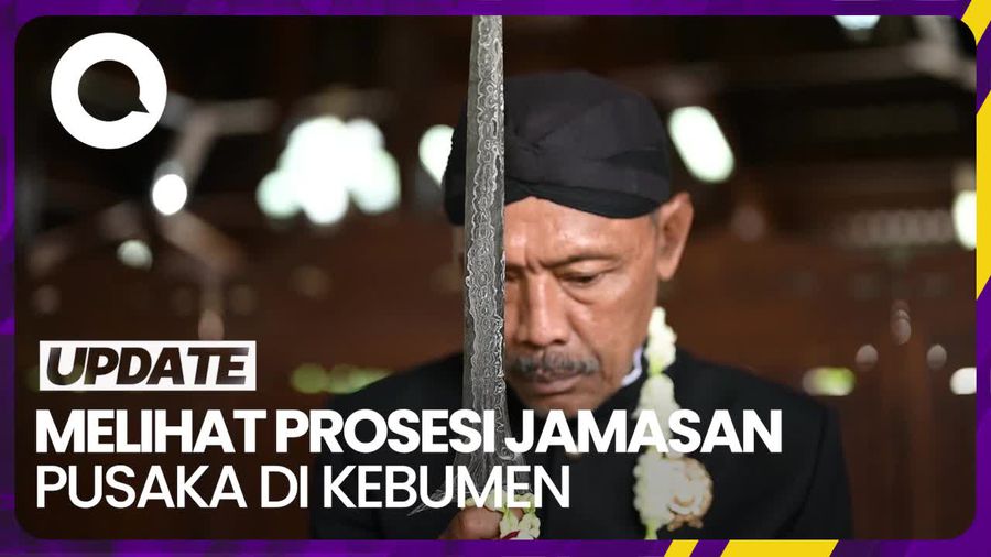 Prosesi Jamasan Pusaka dengan 7 Mata Air yang Ada di Kebumen