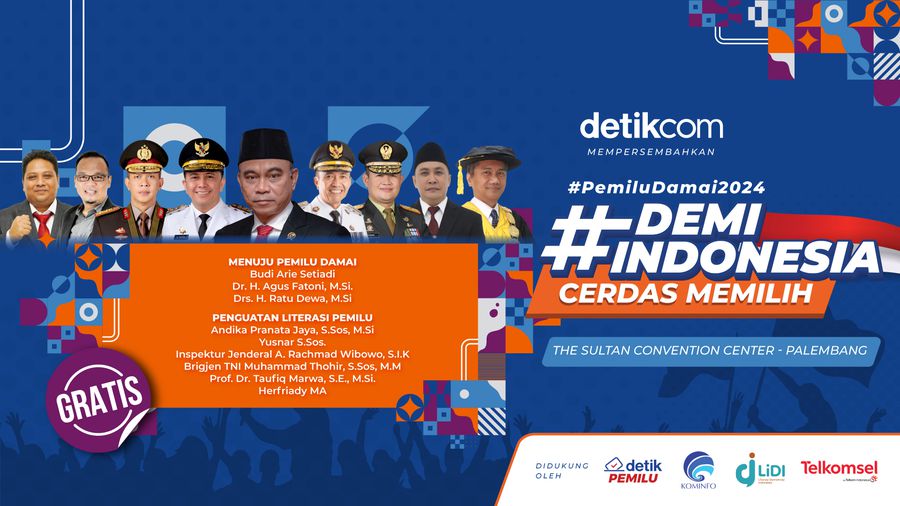 Antusias Besar Peserta #DemiIndonesia Cerdas Memilih di Palembang