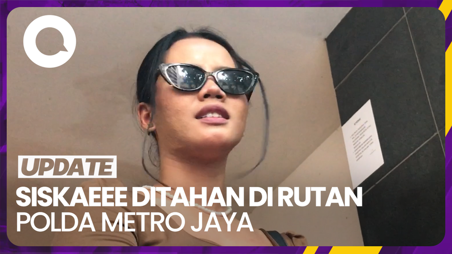 Seusai Dijemput Paksa, Siskaeee Kini Ditahan Polda Metro Jaya