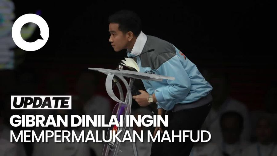 Respons TKN soal Gibran Disebut Ingin Mempermalukan Mahfud di Debat