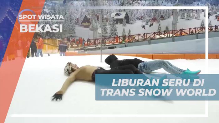 Bermain Salju Layaknya di Eropa, Trans Snow World Bekasi