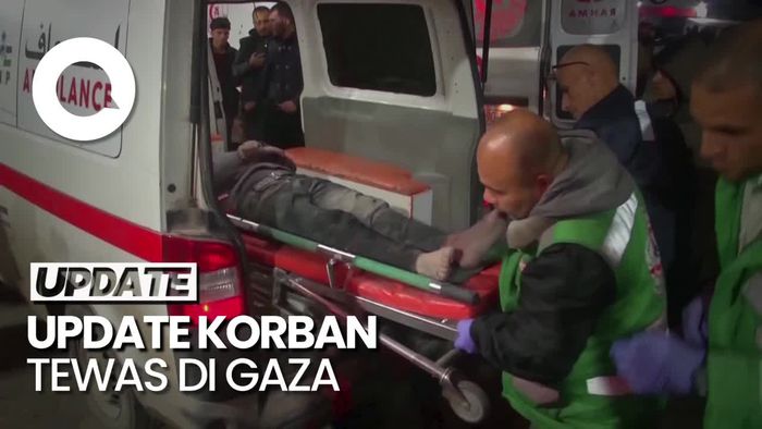 Korban Tewas di Gaza Akibat Serangan Israel Capai 25.700 Orang