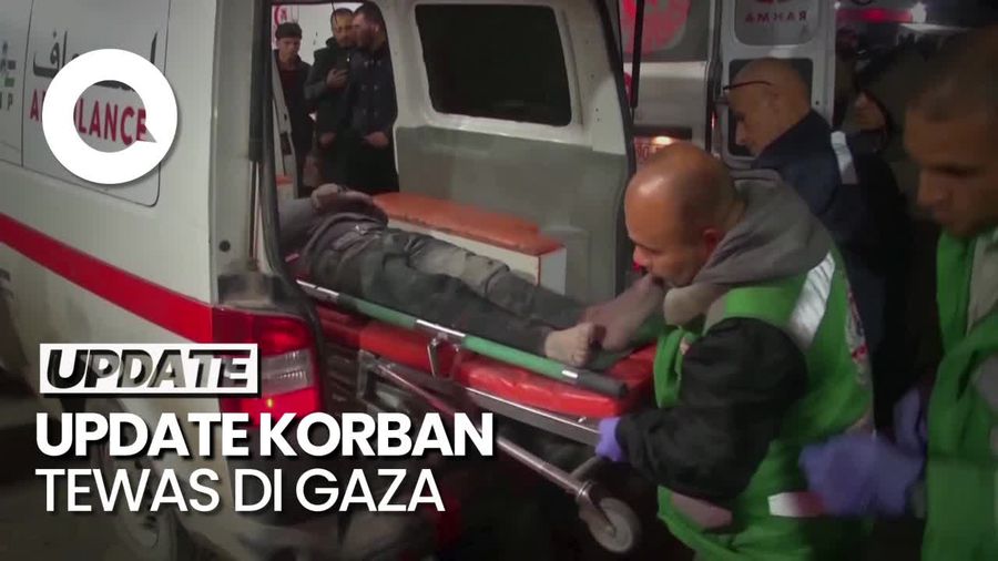 Korban Tewas di Gaza Akibat Serangan Israel Capai 25.700 Orang