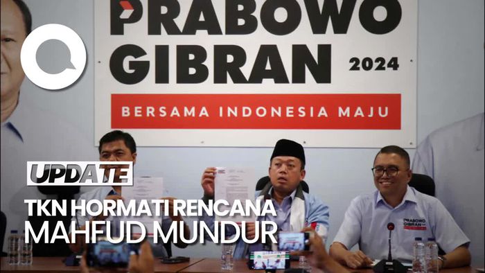 TKN Hormati Rencana Mahfud Mundur dari Menteri: Itu Hak Politik