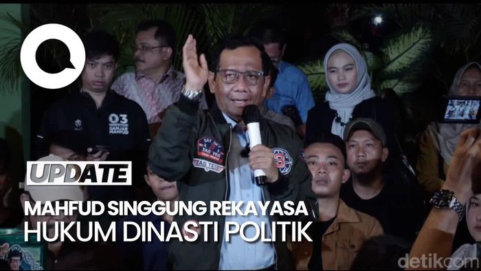 Mahfud Nilai Dinasti Politik Lazim: Yang Jadi Masalah Merekayasa Hukum