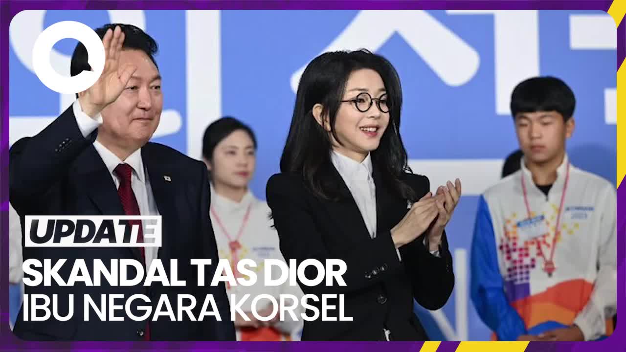 Ibu Negara Korsel Tersandung 'Skandal Tas Dior'