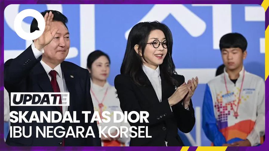 Ibu Negara Korsel Tersandung Skandal Tas Dior