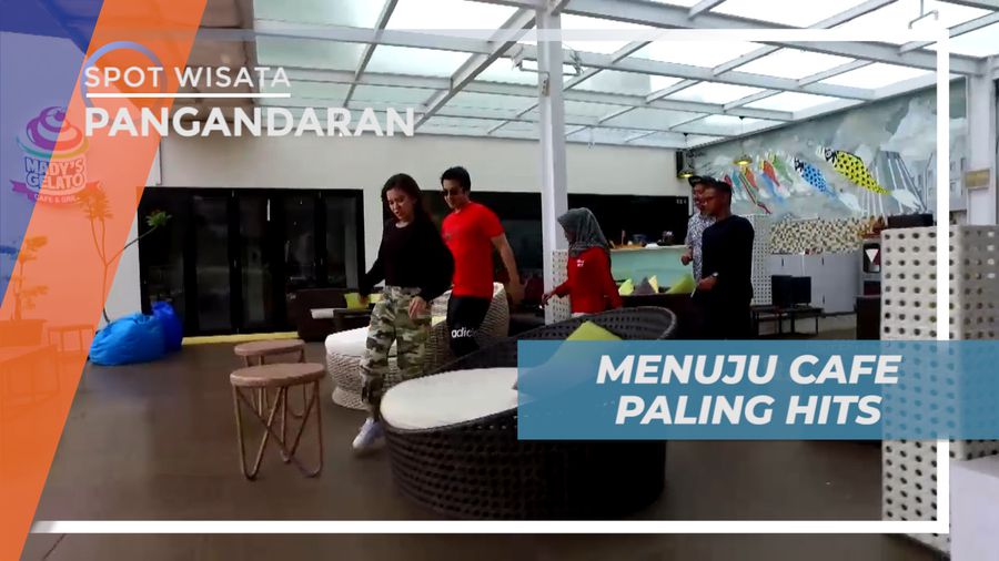 Berburu Tempat Nongkrong Bergaya Unik di Tepi Pantai Pangandaran
