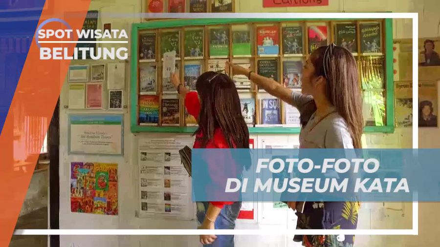 Berpose Keren Foto-foto di Museum Kata Belitung
