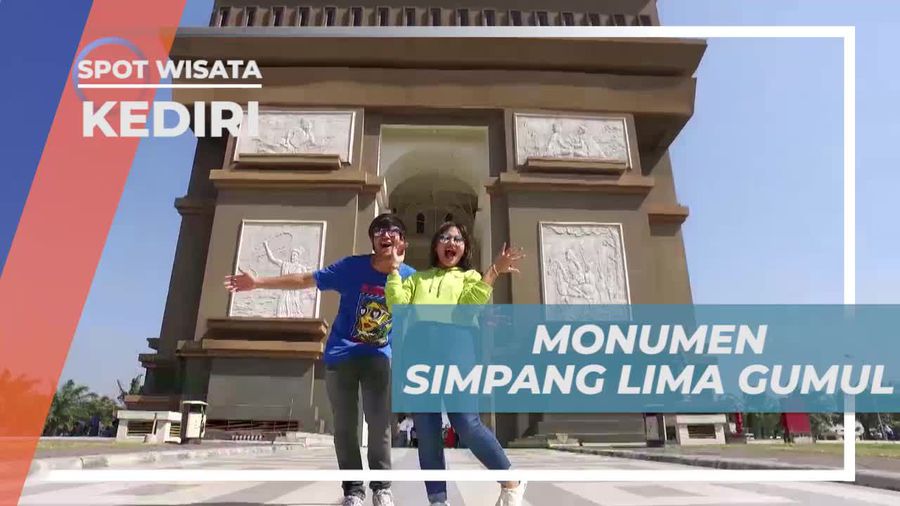 Monumen Simpang Lima Gumul, Ikon Wisata Kota Kediri