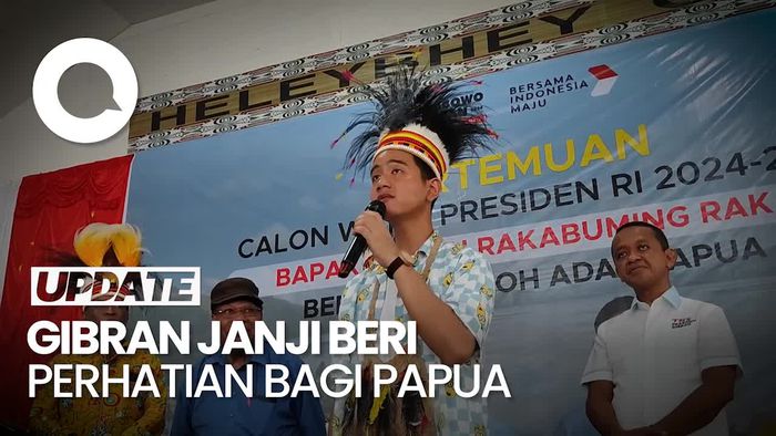 Kampanye di Papua, Gibran Janjikan Pembangunan-Pencegahan Stunting