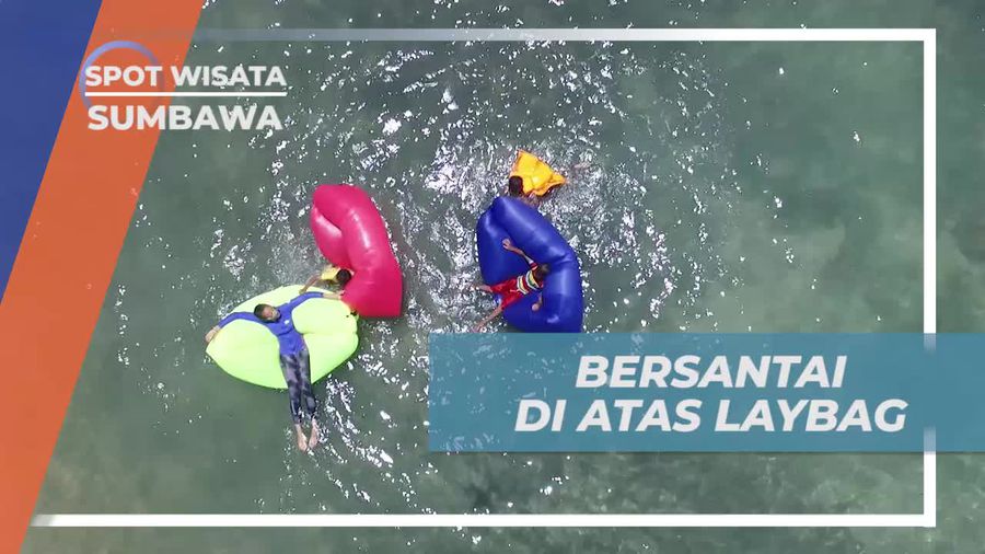 Bersantai Sejenak Dengan Laybag di Pulau Paserang Sumbawa