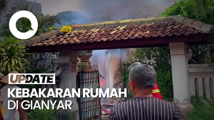 Kebakaran di Rumah di Gianyar Bali, 1 Orang Tewas