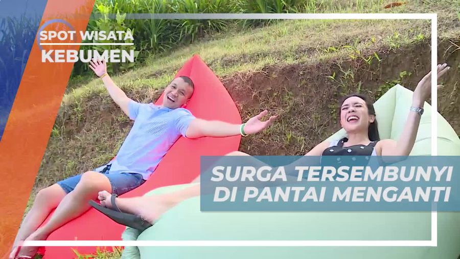 Lembah Menguneng, Surga Tersembunyi di Pantai Menganti Kebumen 