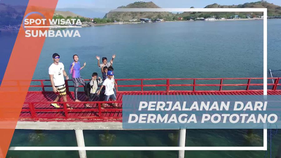 Perjalanan Dari Dermaga Pototano Untuk Menyusuri Keindahan Sumbawa Barat