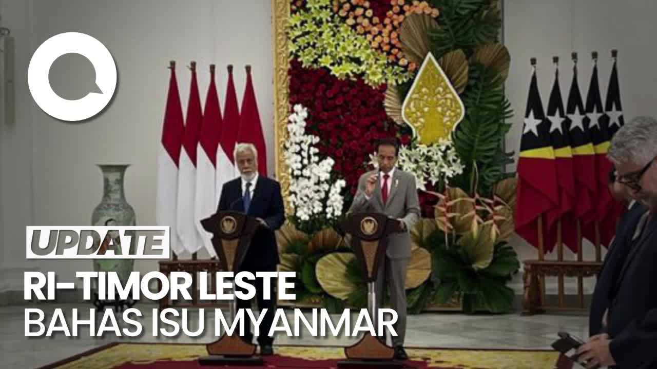 Jokowi-PM Timor Leste Sepakat Dorong 5 Poin Konsensus Myanmar Di KTT ASEAN