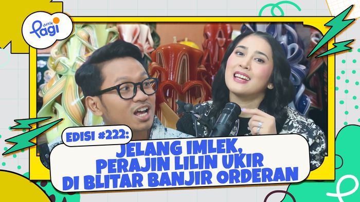 Jelang Imlek, Perajin Lilin Ukir di Blitar Banjir Orderan