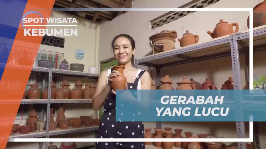 Melihat Aneka Gerabah Cantik di Gebang Sari Kebumen 