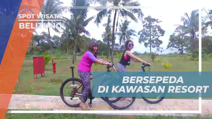 Bersepeda Menyusuri Kawasan Asri Penginapan Belitung