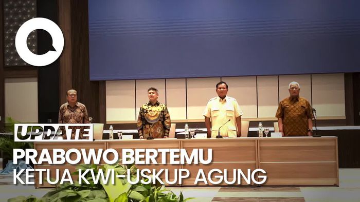 Kunjungi Konferensi Waligereja Indonesia, Prabowo Komitmen pada Kerukunan