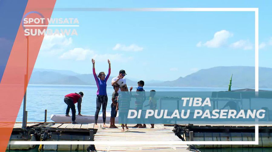 Tiba di Pulau Paserang, Disambut Keindahan Alam Sumbawa 