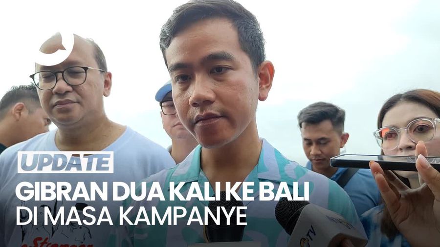 Gibran 2 Kali ke Bali di Masa Kampanye, Mau Rebut Suara Banteng?