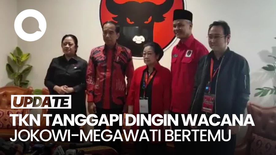 TKN Pastikan Tak Ada Pertemuan Jokowi-Megawati Sebelum Pencoblosan