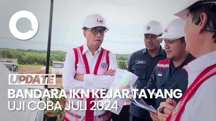 Bandara IKN Kejar Tayang, Juli Uji Coba