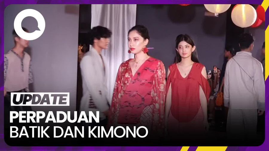 (X) S.M.L Terra Fall/Winter Ambil Perpaduan Batik dan Kimono