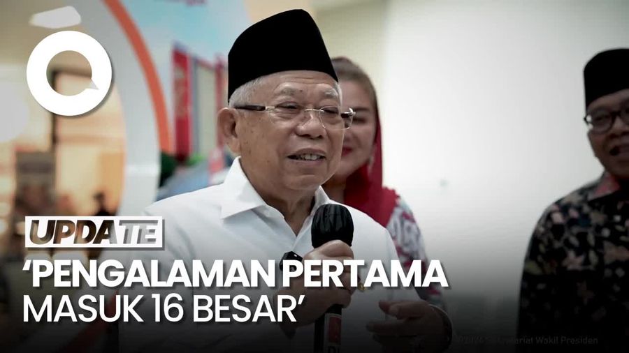 Indonesia ke 16 Besar Piala Asia, Maruf: Walau Lolos Karena Orang Lain, Itu Prestasi