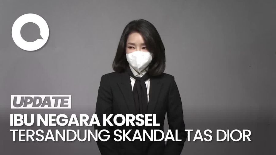 Ibu Negara Korsel Dicecar Warganya Gegara Terima Hadiah Tas Dior