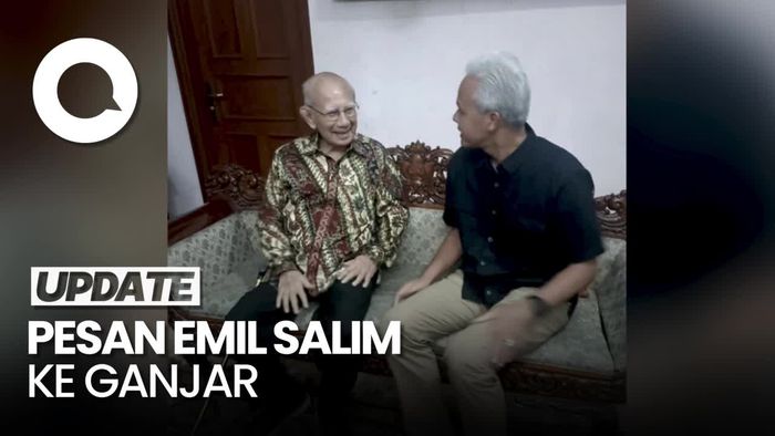 Bertemu Emil Salim, Ganjar Diminta Perhatikan Indonesia Timur