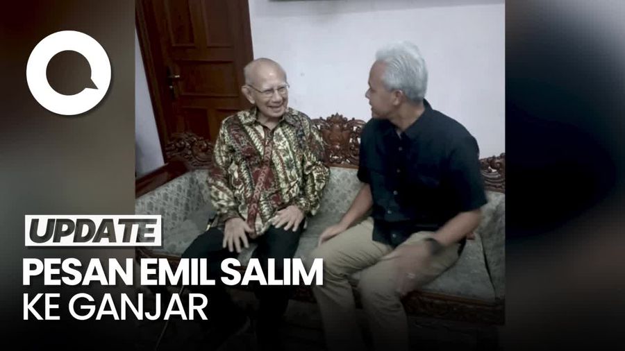 Bertemu Emil Salim, Ganjar Diminta Perhatikan Indonesia Timur