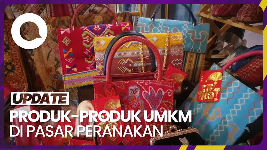 Beragam Produk UMKM di Pasar Peranakan Toko Merah