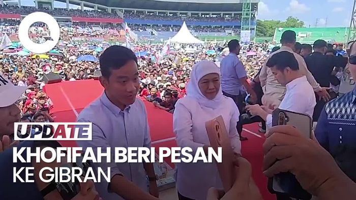 Pesan Khofifah ke Gibran: Ketika Jadi Wapres, Ingatlah Jawa Timur