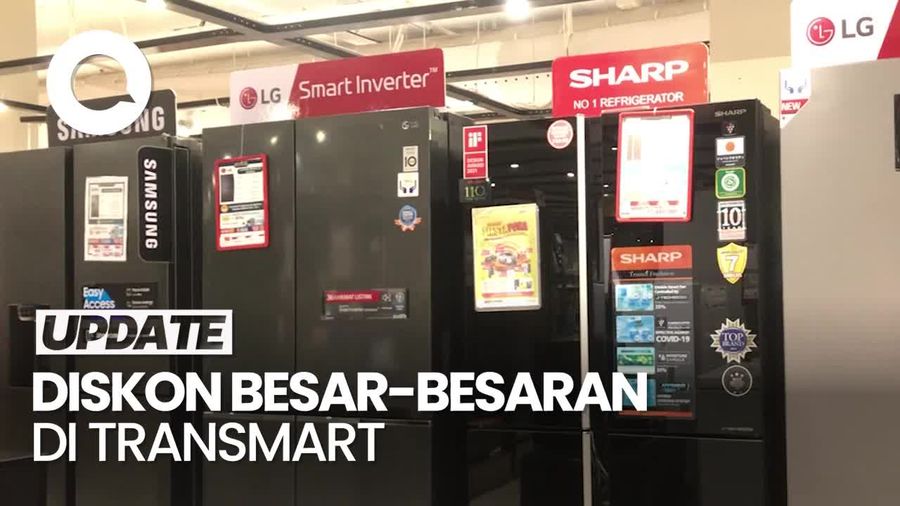 Hanya di Transmart, Kulkas 2 Pintu Diskon Sampai Rp 3 Juta