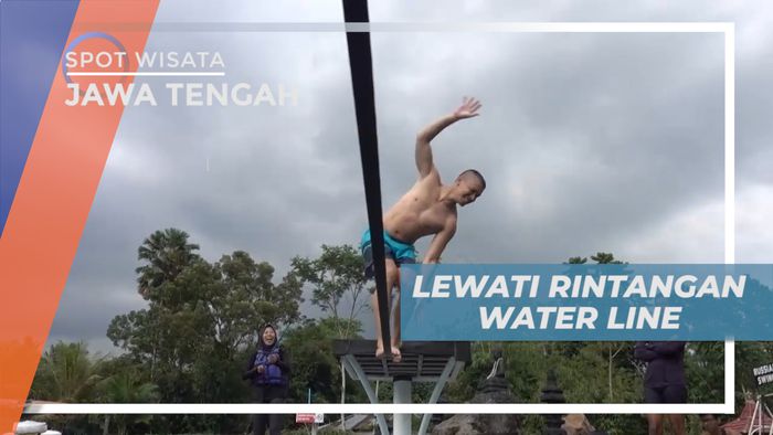 Jaga Kesimbangan, Melewati Rintangan Water Line yang Menguras Adrenalin, Purbalingga