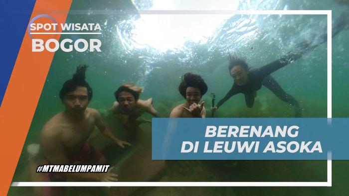 Menikmati Berenang Seru di Leuwi Asoka yang Super Bening, Bogor