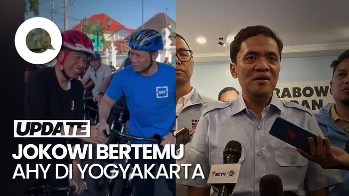 Respons Gerindra soal Pertemuan Jokowi-AHY di Yogyakarta