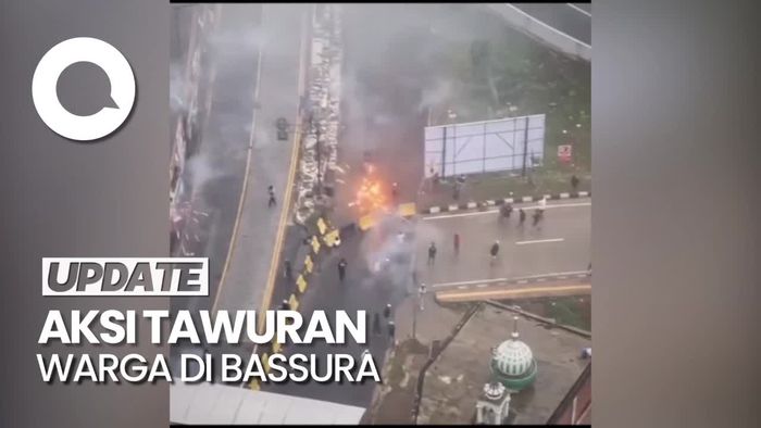 Tawuran Warga di Bassura Jaktim Pecah, Dipicu Saling Ejek