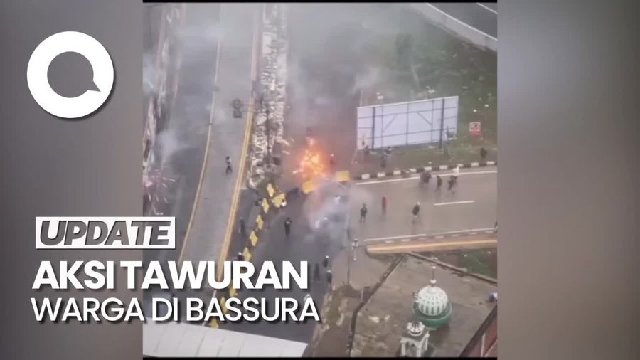 Tawuran Warga di Bassura Jaktim Pecah, Dipicu Saling Ejek