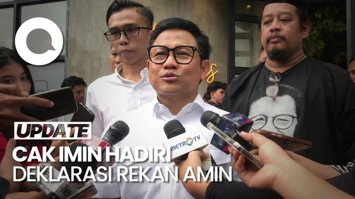 Cak Imin Hadiri Deklarasi REKAN AMIN, Janji Prioritaskan Kaum Muda